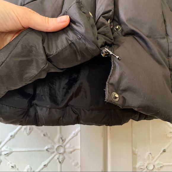 Kenneth Cole Black Down Puffer Coat - Picture 6 of 14